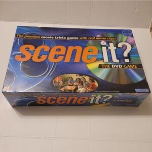 BRAND NEW SCENE IT  The DVD Mattel Board Game Movie Trivia Game Played